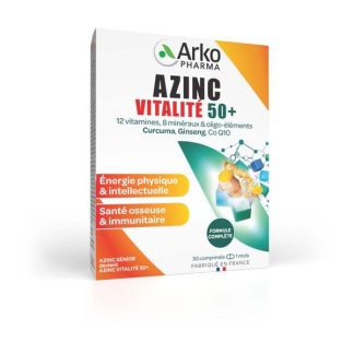 Таблетки Azinc Vitality 50+