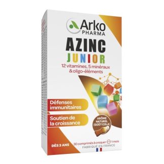 Жевательные таблетки Azinc Junior со вкусом колы
