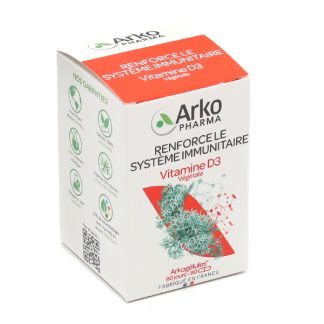 Растительные капсулы Arkogélules с витамином D3