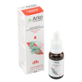 Капли для приема внутрь на растительной основе с витамином D3 от Arkopharma