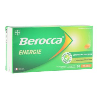 Шипучий энергетический напиток Berocca Energie со вкусом апельсина