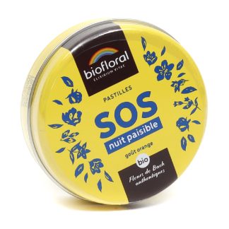Биофлоральные цветочные эссенции Баха SOS Peaceful Night Pastilles Organic