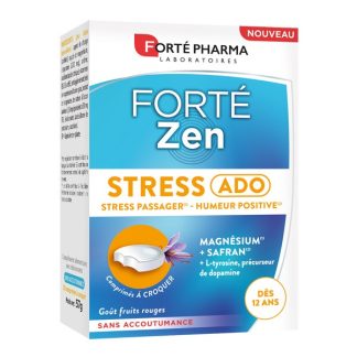 Жевательные таблетки Forté Zen Stress для подростков