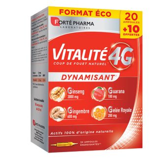 Энергетические ампулы Forté Pharma Vitality 4G