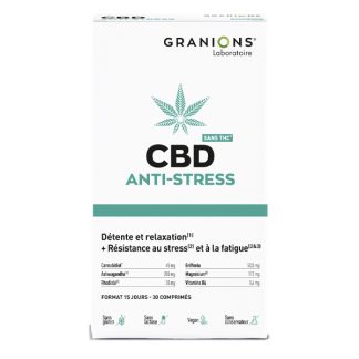 Антистрессовые таблетки Granions CBD