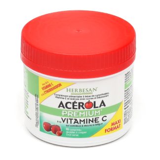 Жевательные таблетки Herbesan Acerola Premium