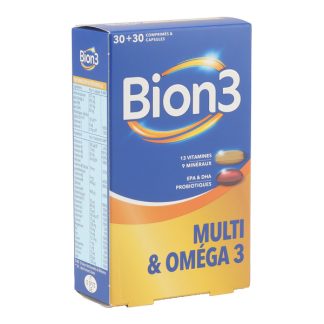 Таблетки и капсулы Bion 3 Multi and Omega 3