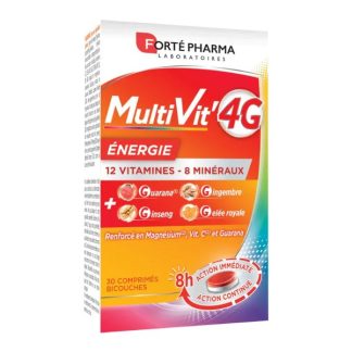 Энергетические таблетки Forté Pharma MultiVit' 4G