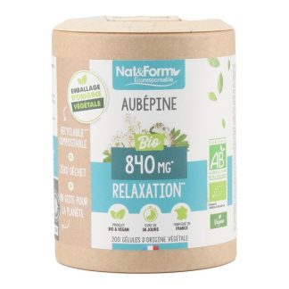 Nat et Form Экологически ответственные капсулы из органического боярышника