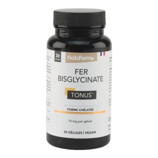 Капсулы Nat & Form бисглицината железа