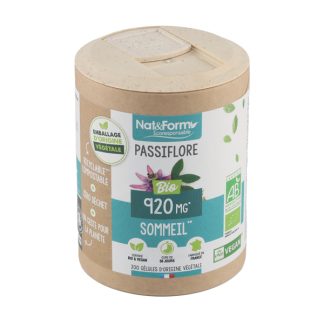 Nat et Form — экологически ответственные органические капсулы с экстрактом пассифлоры.