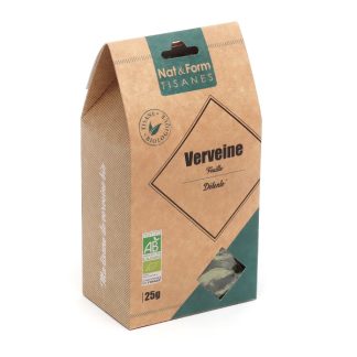 Натуральный органический травяной чай из листьев вербены