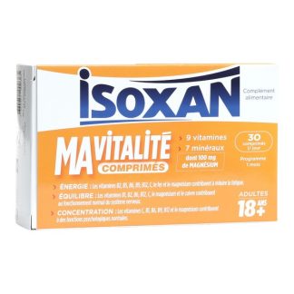 Таблетки Isoxan My Vitality 18+
