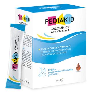Pediakid Кальций С+ с витамином D, стик со вкусом колы
