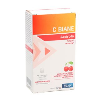 Жевательные таблетки из ацеролы Pileje C Biane