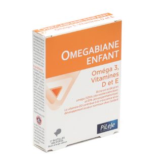 Pileje Omegabiane Детские жевательные конфеты