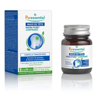 Таблетки от головной боли Puressentiel Migra Pure