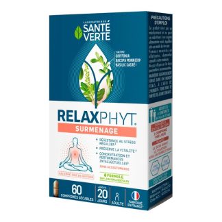 Таблетки Santé Verte Relaxphyt Overwork