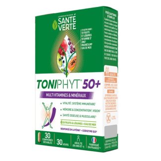 Santé Verte Toniphyt 50+ мультивитамины и минералы в таблетках