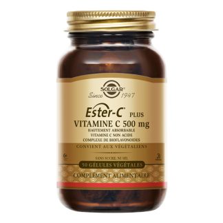 Капсулы Solgar Ester-C Plus с витамином С 500 мг