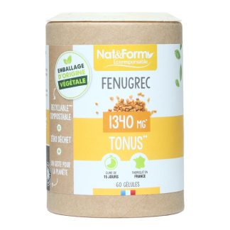 Nat et Form Экоответственные капсулы с пажитником