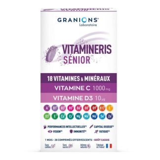Шипучие таблетки Granions Vitamineris Senior