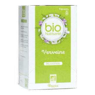 Пакетики для заваривания органической вербены Nutrisanté