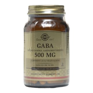 Капсулы Солгар ГАМК 500 мг