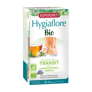 Superdiet Hygiaflore Organic Transit Infusion, 20 пакетиков