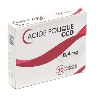 Таблетки фолиевой кислоты CCD 0,4 мг