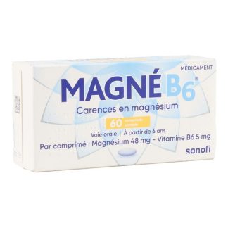 Таблетка магния Магне В6