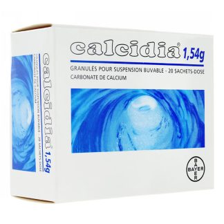 Пакетики с суспензией для приема внутрь Calcidia 1,54 г